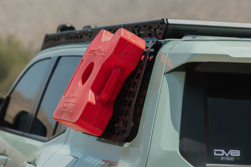 Toyota 4Runner Exterior Window Molle - Driver Side - DV8 Offroad - For DV8 Roof Rack - Black Powder Coated - `25-`26